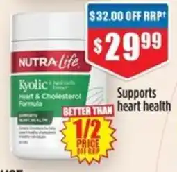 Chemist Warehouse NutraLife Kyolic Heart & Cholesterol Formula offer