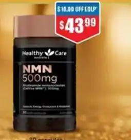 Chemist Warehouse Healthy Care NMN 500mg offer