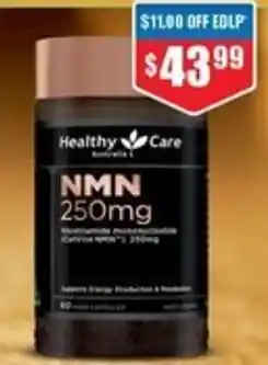 Chemist Warehouse Healthy Care NMN 250mg offer