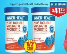 Chemist Warehouse Inner Health Plus Double Strength Probiotic offer