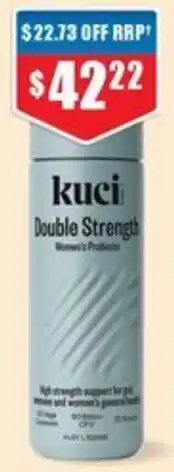 Chemist Warehouse kuci Double Strength Women's Probiotic offer