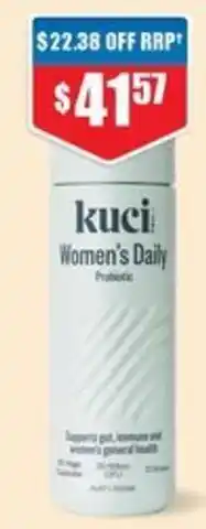 Chemist Warehouse kuci Women's Daily Probiotic offer