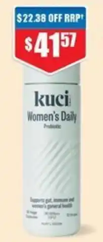 Chemist Warehouse kuci Women's Daily Probiotic offer