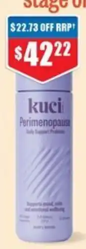 Chemist Warehouse kuci Perimenopause Daily Support Probiotic offer
