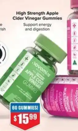 Chemist Warehouse novamins Apple Cider Vinegar Gummies offer