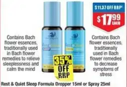 Chemist Warehouse Best & Quiet Sleep Formula offer