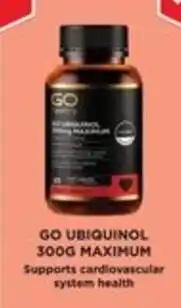 Chemist Warehouse GO Ubiquinol 300g Maximum offer
