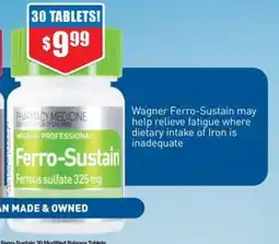Chemist Warehouse Wagner Ferro-Sustain offer