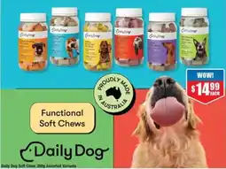 Chemist Warehouse Daily Dog Soft Chew Assorted Variants offer
