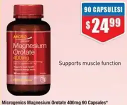 Chemist Warehouse Microgenics Magnesium Orotate offer