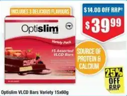 Chemist Warehouse Optislim VLCD Bars Variety offer