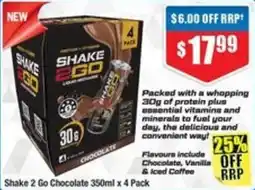 Chemist Warehouse Shake 2 Go Chocolate offer