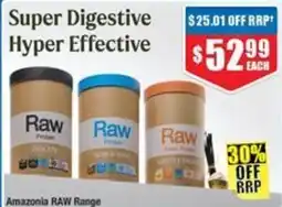 Chemist Warehouse Amazonia RAW Range offer
