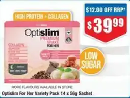 Chemist Warehouse Optislim For Her Variety Pack offer