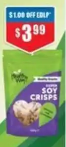 Chemist Warehouse Healthy Vibe Super Soy Crisps offer