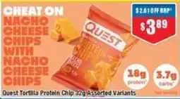 Chemist Warehouse Quest Tortilla Protein Chip offer