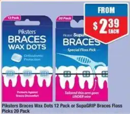 Chemist Warehouse Piksters Braces Wax Dots offer
