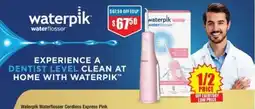 Chemist Warehouse Waterpik Waterflosser Cordless Express Pink offer