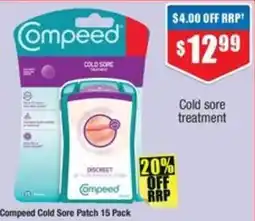 Chemist Warehouse Compeed Cold Sore Patch offer