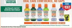 Chemist Warehouse TheraBreath Oral Rinse Assorted Variants offer