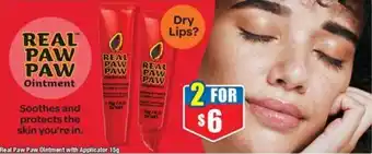 Chemist Warehouse Real Paw Paw Ointment offer