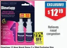 Chemist Warehouse Dimetapp Nasal Spray Decongestant offer