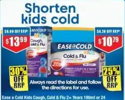 Chemist Warehouse Ease a Cold Kids Cough, Cold & Flu offer