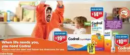 Chemist Warehouse Codral Day & Night offer