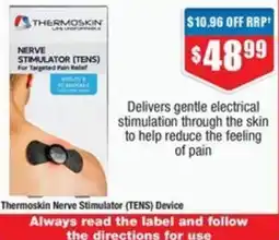 Chemist Warehouse Thermoskin Nerve Stimulator (TENS) Device offer