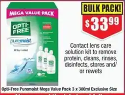 Chemist Warehouse Opti-Free Puremoist offer