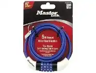 Officeworks Master Lock Word Cable Lock 1.5m offer