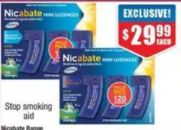 Chemist Warehouse Nicabate Mini Lozenges offer