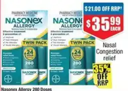 Chemist Warehouse Nasonex Allergy offer