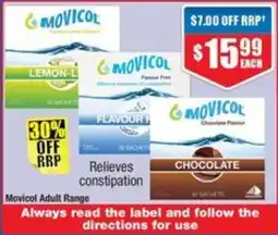 Chemist Warehouse Movicol Adult Range offer