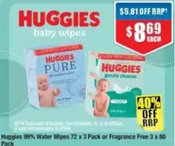 Chemist Warehouse Huggies baby wipes offer