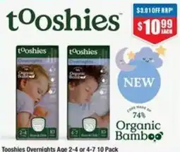 Chemist Warehouse Tooshies Overnights offer