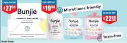 Chemist Warehouse Bunjie Probiotic Baby Wipes offer