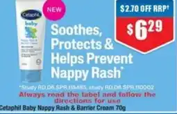 Chemist Warehouse Cetaphil Baby Nappy Rash & Barrier Cream offer