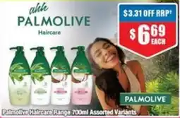 Chemist Warehouse Palmolive Haircare Range 700ml Assorted Variants offer