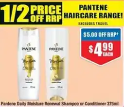Chemist Warehouse Pantene Daily Moisture Renewal Shampoo or Conditioner offer
