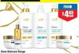 Chemist Warehouse Dove Haircare Range offer