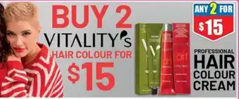Vitality's Hair Colour