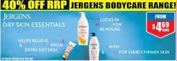Chemist Warehouse Jergens Bodycare Range offer