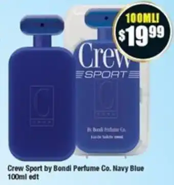 Chemist Warehouse Crew Sport by Bondi Perfume Co. Navy Blue offer