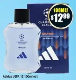 Chemist Warehouse Adidas UEFA 12 100ml edt offer