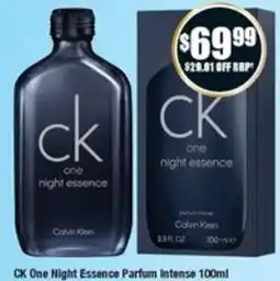 Chemist Warehouse CK One Night Essence Parfum Intense offer