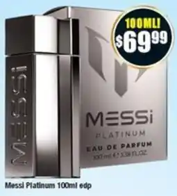 Chemist Warehouse Messi Platinum 100ml edp offer