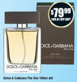 Chemist Warehouse Dolce & Gabbana The One offer
