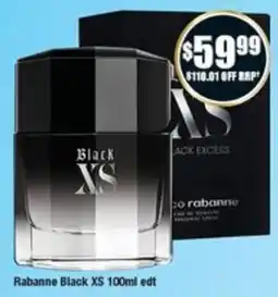 Chemist Warehouse Rabanne Black XS offer