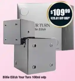 Chemist Warehouse Billie Eilish Your Turn 100ml edp offer